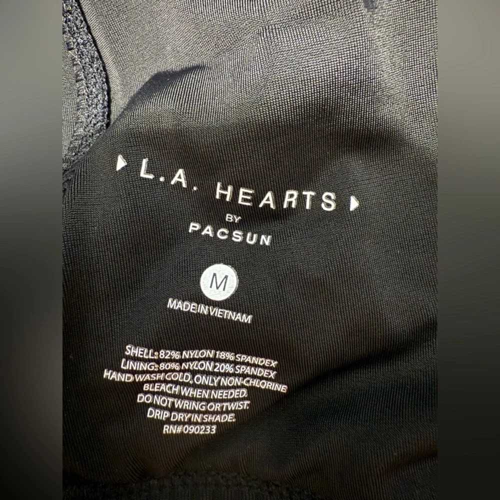 L.A. Hearts by PACSUN Bikini Set‎ In Black Women’s Size Medium